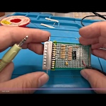 PC Audio with just a parallel port - MS-DOS programming