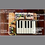 DIY capacitive touch keyboard