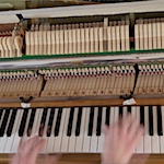  Bach prelude overlaid 15 times