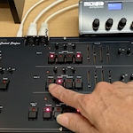 Designing a bowed glass sound using the MIDISID control surface