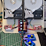 Hard drive speakers