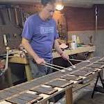 61-key 5-octave mallet MIDI controller