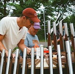 Interactive instrument for a one-of-a-kind festival
