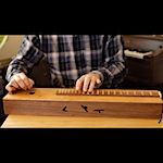 Only one string - making a psalmodikon