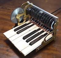 Uri Tuchman's handmade tonewheel organ