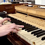 Rare Vivitone electric piano restoration