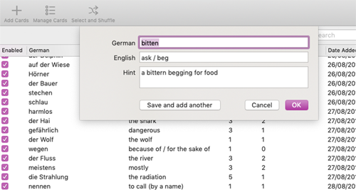 Tidiness screenshot