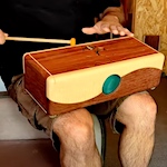 Woodpack: The lap-sized drum