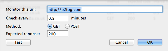 Monitoring edit window