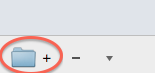 Scrutiny's new folder button